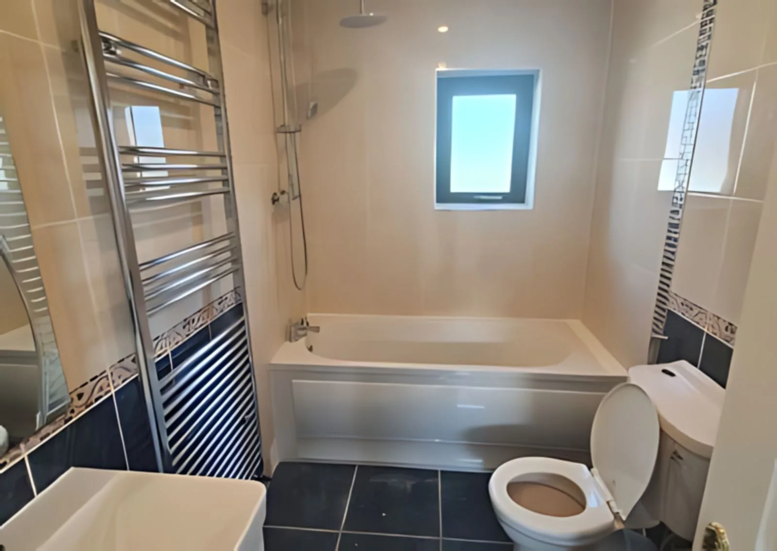 Refurbished bathroom in the Dublin 18 home
